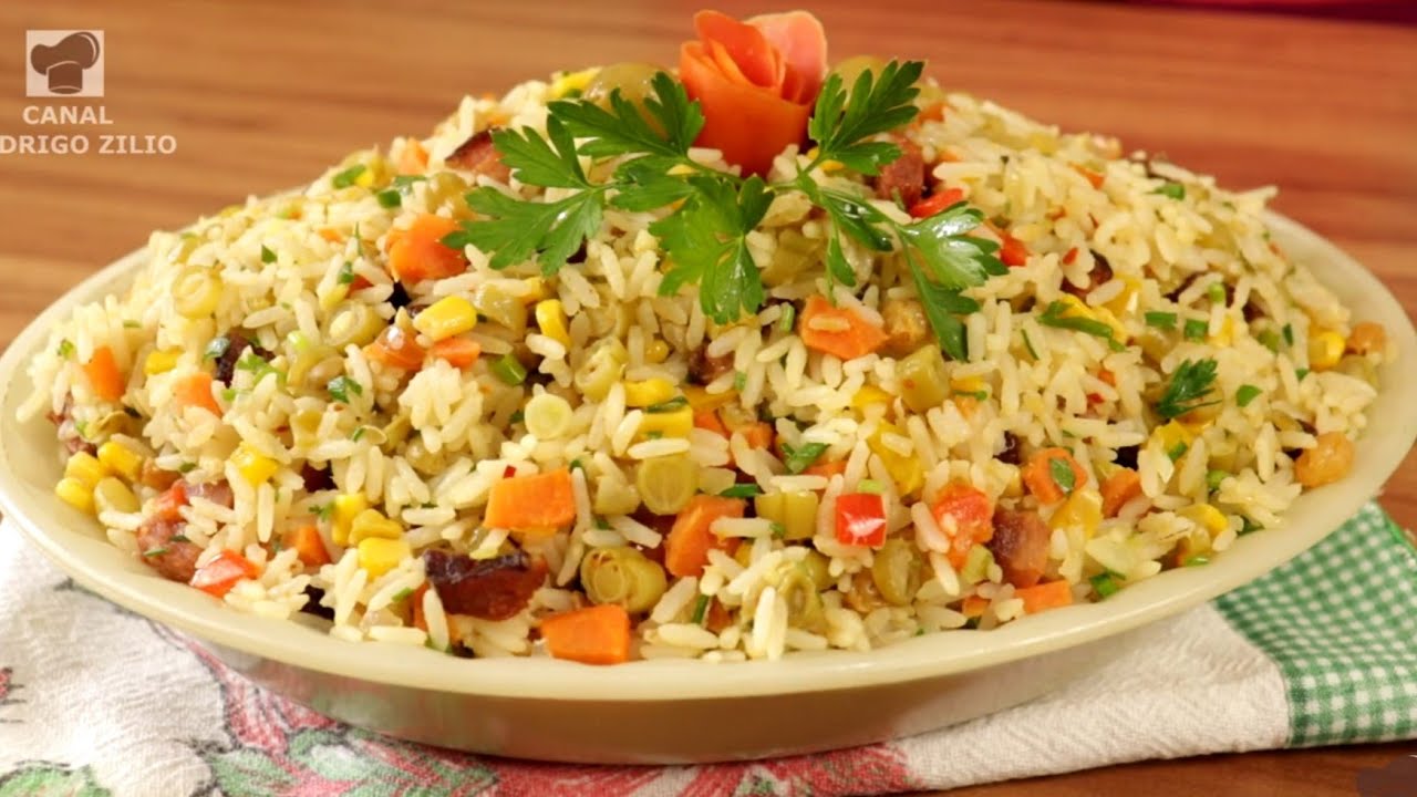 ARROZ A GREGA BEM SIMPLES – PARA NATAL, FESTAS, DIAS COMUNS OU DATAS COMEMORATIVAS!