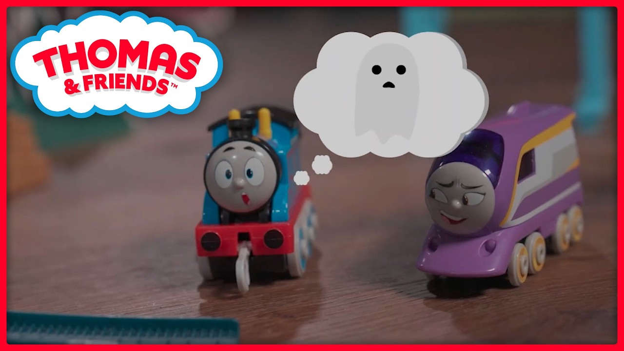 👻🚂 Raylarda bir hayalet mi?! | Dikkat et, Thomas! | Thomas ve Arkadaşları ™
