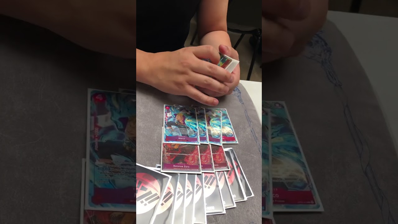 2nd Place OP03 Case Tournament @CoreTCG | Zoro Beard HIGH RARITY OMG!|