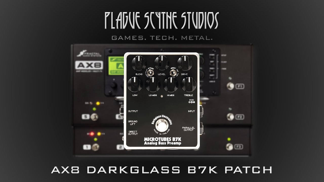 AX8 Darkglass Microtubes B7K Bass Patch - Tutorial