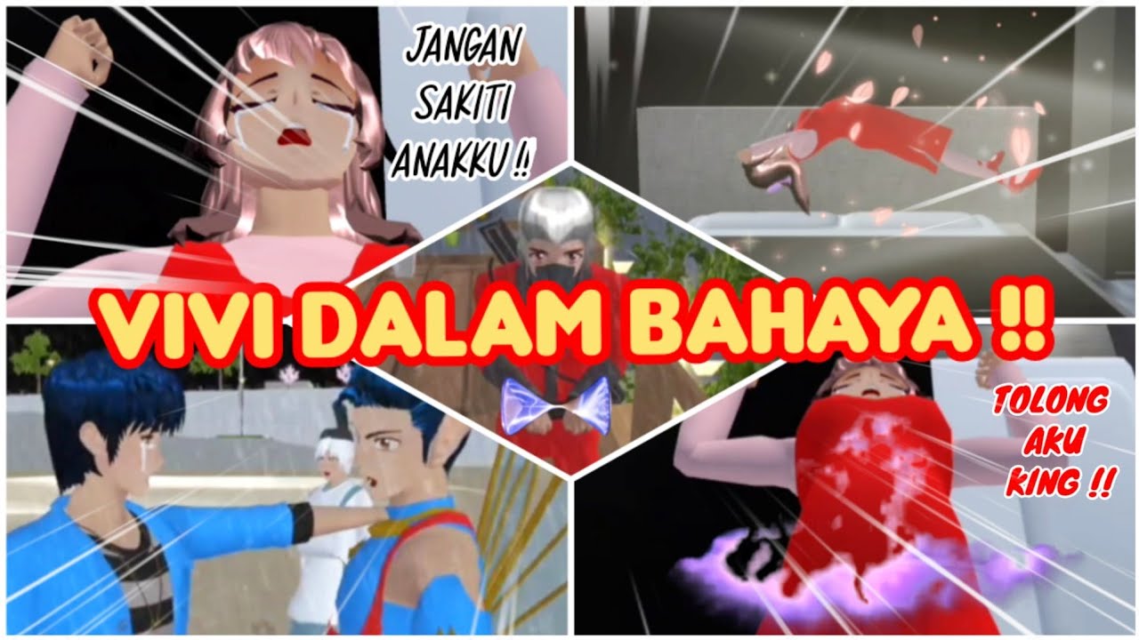 VIVI DALAM BAHAYA !! | VLOG KING HAPPY FAMILY PART 35 - SAKURA SCHOOL SIMULATOR DRAMA