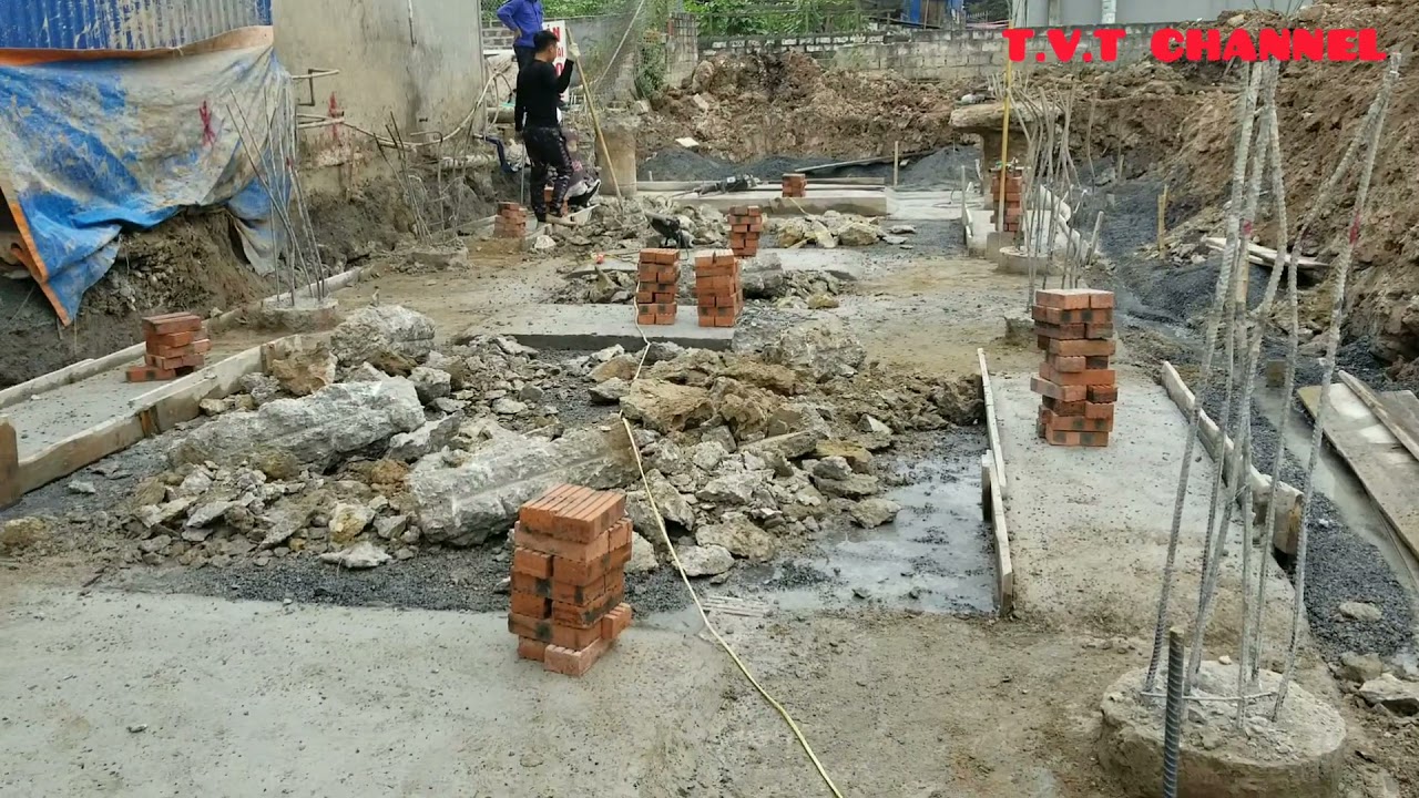 Phá Đầu Cọc Bê Tông Móng Cọc Khoan Nhồi Chuẩn Sạch Đẹp 2022 | Cọc Khoan Nhồi