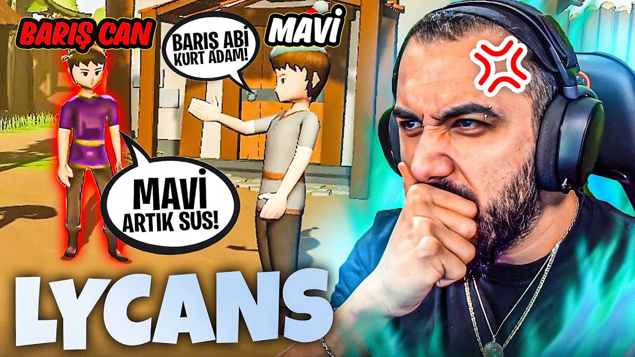 KURT OLDUM OYUNU OYNATTIRMADILAR! | TROLL EKİPLE LYCANS | Barış Can