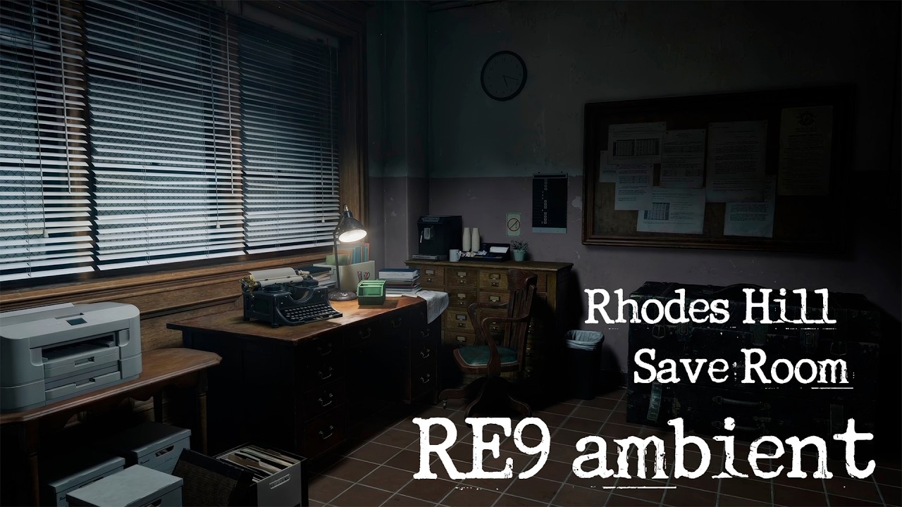 Resident Evil Requiem | Ambient Music [Save Room]
