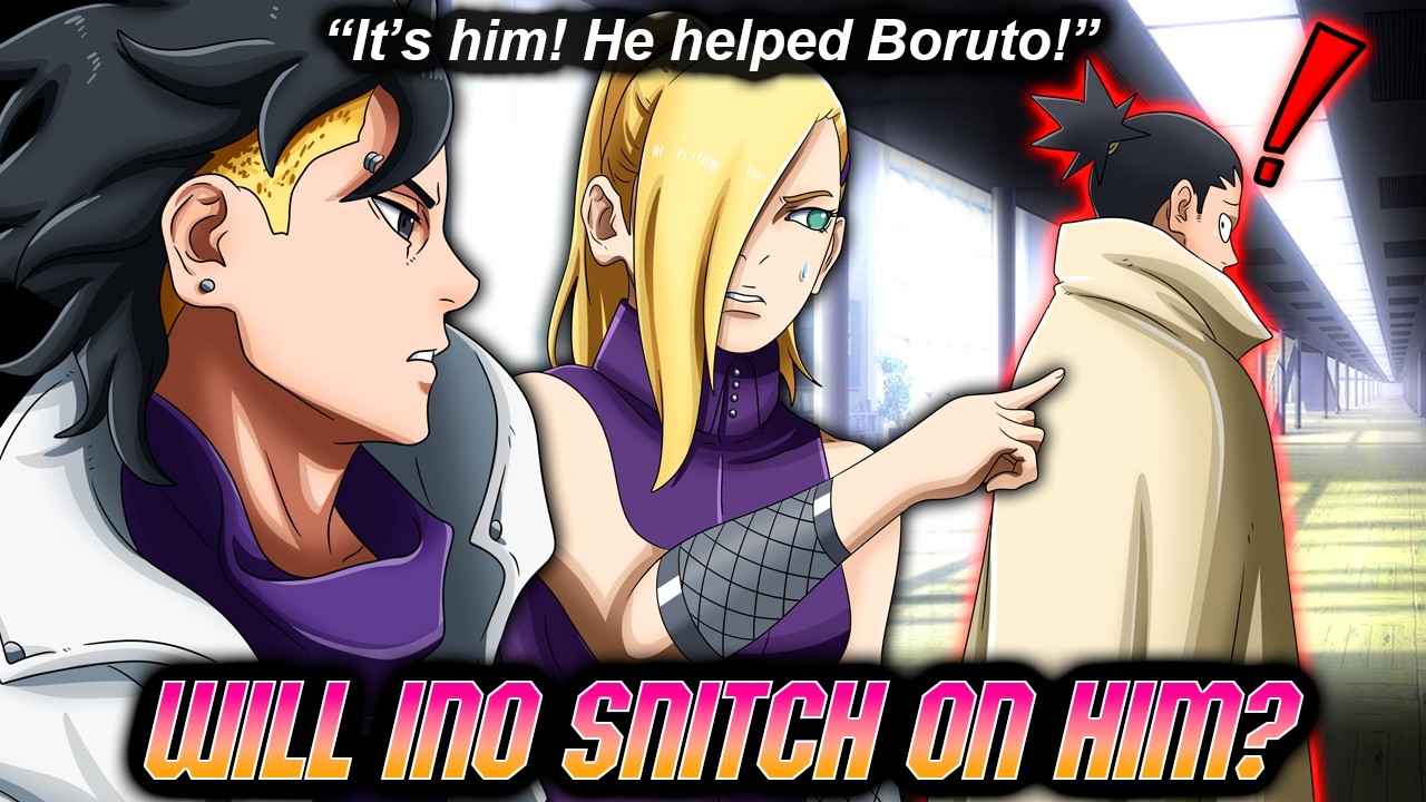 Will Ino SNITCH On Shikamaru For Helping Boruto Avoid Execution?
