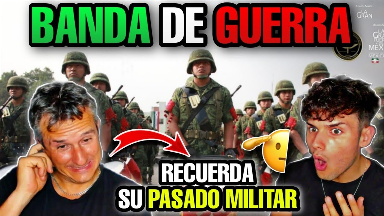 🇪🇸 PADRE EXMILITAR ESPAÑOL REACCIONA a BANDA de GUERRA MEXICANA 🇲🇽 *por PRIMERA VEZ*
