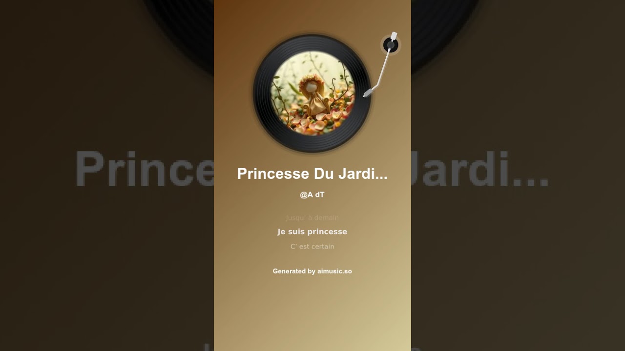 Princesse Du Jardin