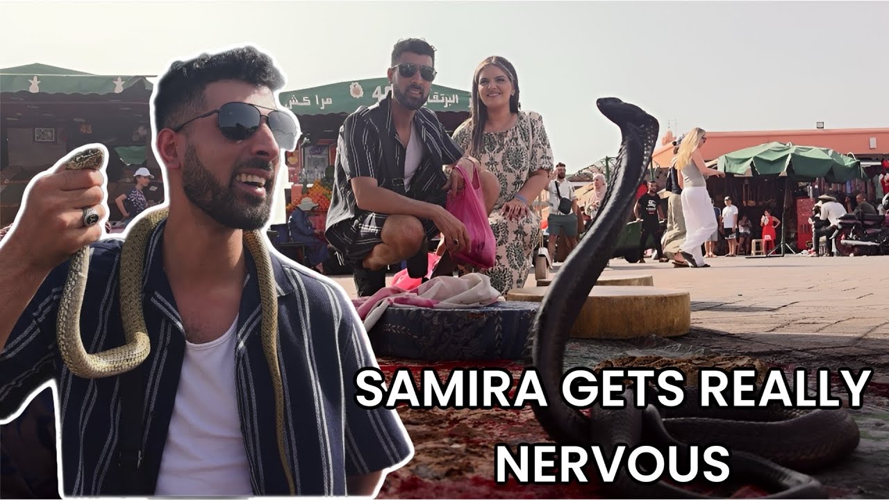 SAMIRA GETS REALLY NERVOUS !