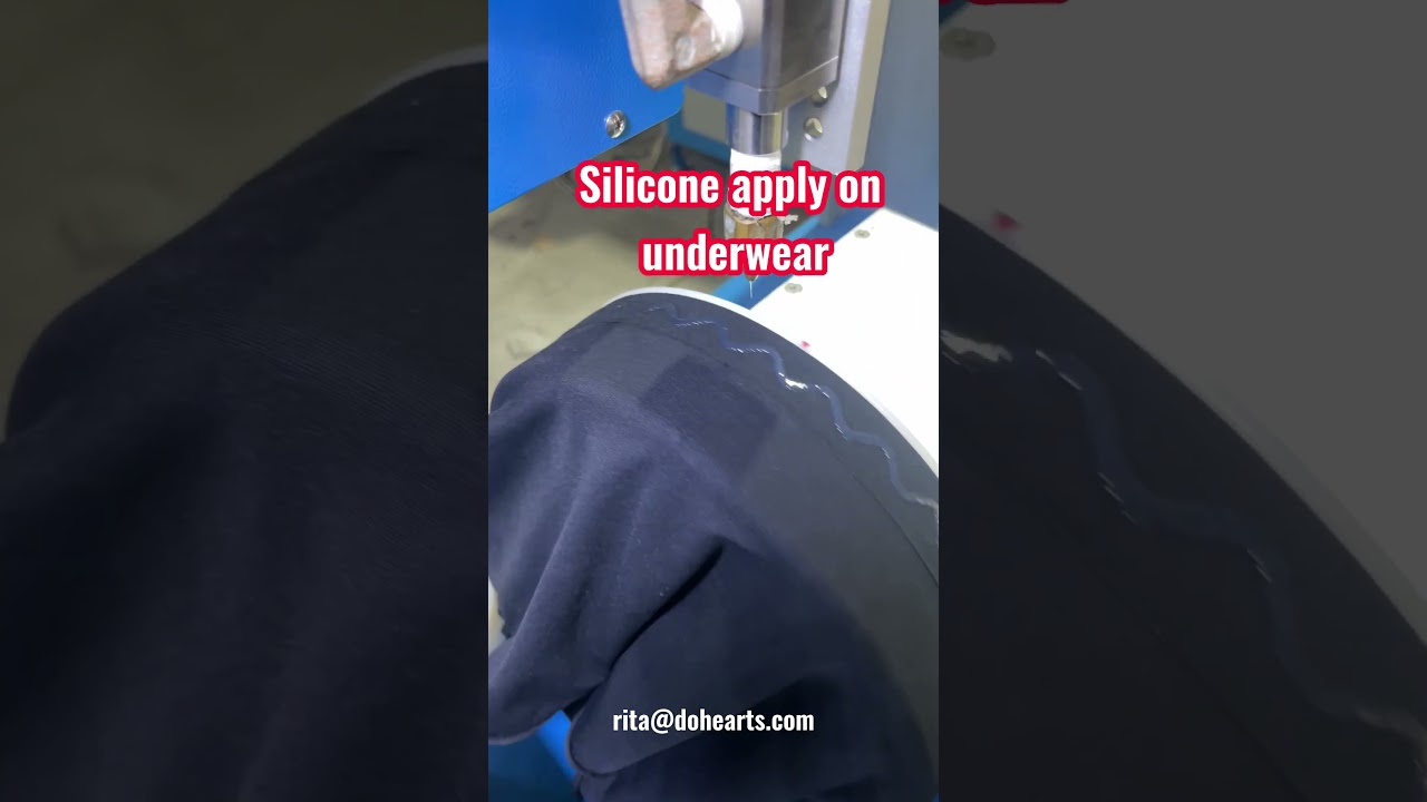how to make silicone bonding on seamless underwear,bra,sportwear,swimsuit for non slip