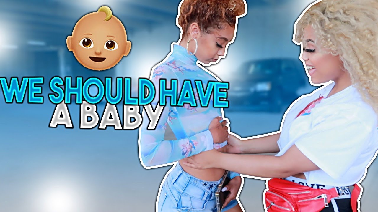 LETS HAVE A BABY PRANK ON MY GIRLFRIEND **SHE SAID YES!! 😭**