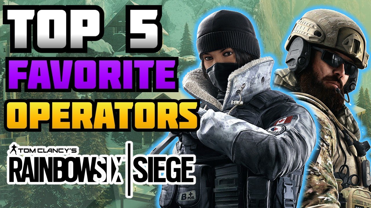 Top 5 FAVORITE Operators In Rainbow Six Siege! - Rainbow Six Siege Top 5 Operators (Demon Veil)