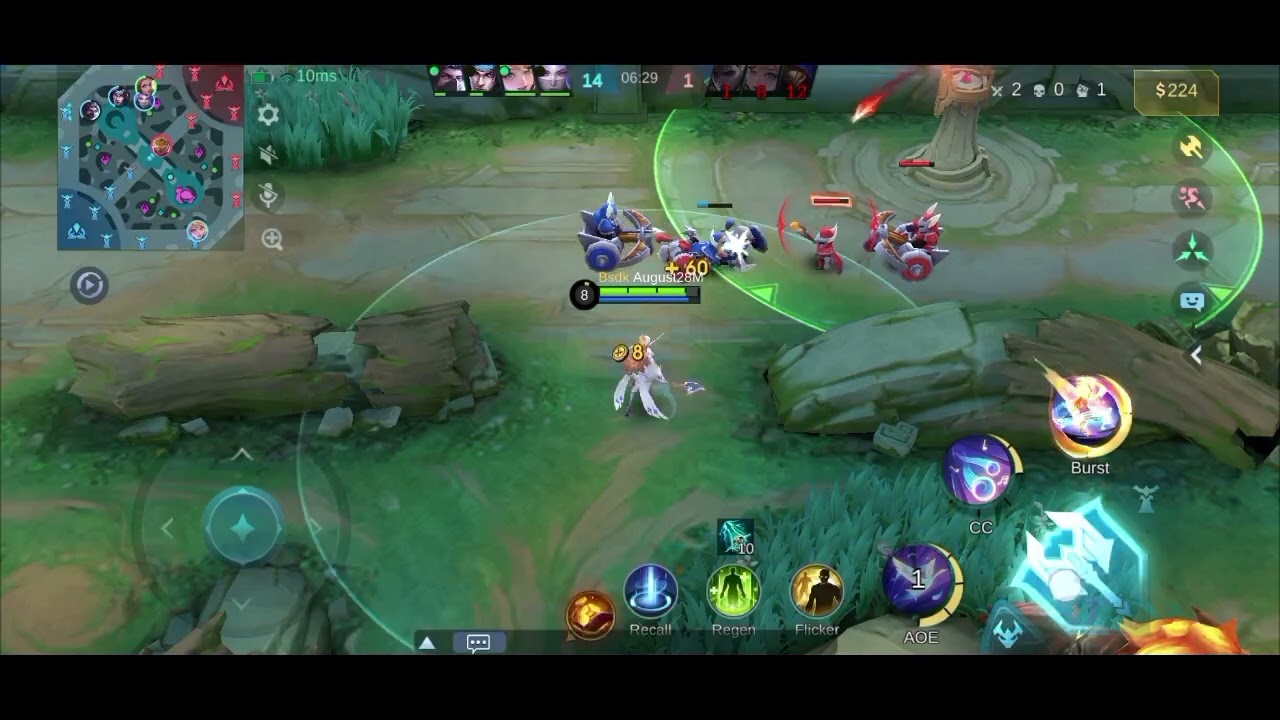 39 kill vs 6 kill all team wow mobile legend @MobileLegends5v5MOBA