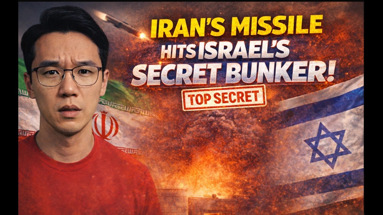 Iran's Missile Just Hit Israel's Most Secret Bunker — The One They Told You Doesn't Exist