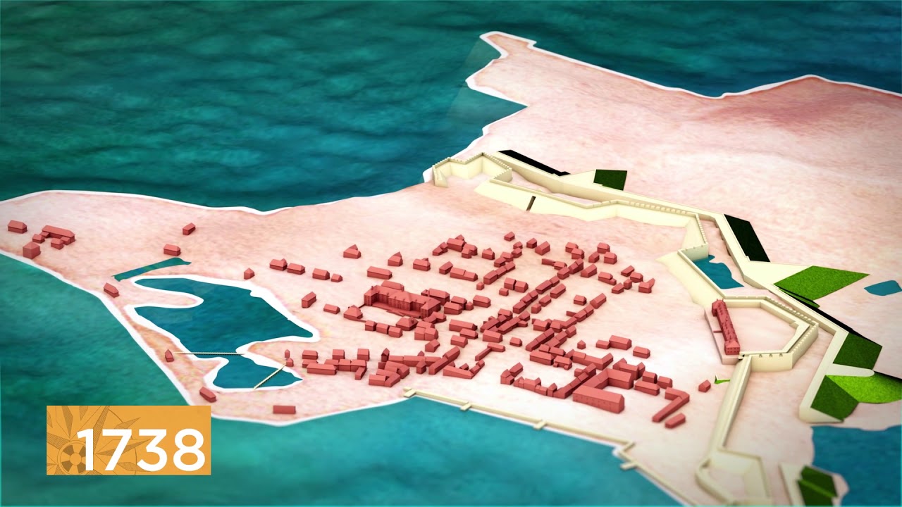 La Forteresse de Louisbourg de 1713 à aujourd’hui (3D)