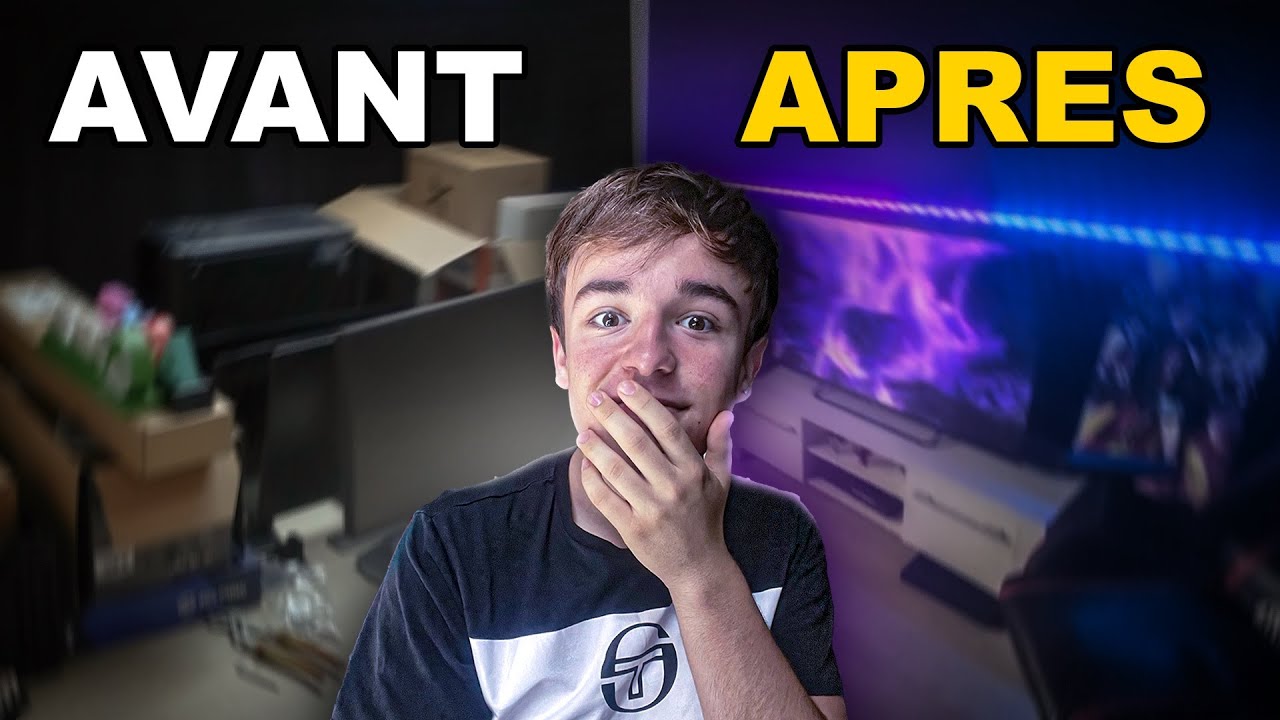 Transformer une CHAMBRE VIDE en STUDIO de STREAMING ! (c'est incroyable 🤩)