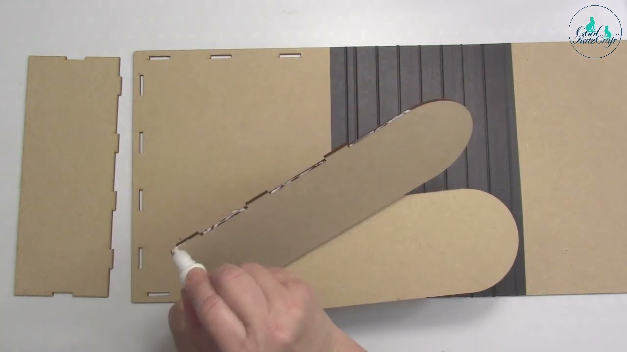 Rolling Spine Memory Box (CoolKatzCraft Ltd) - how to assembly tutorial