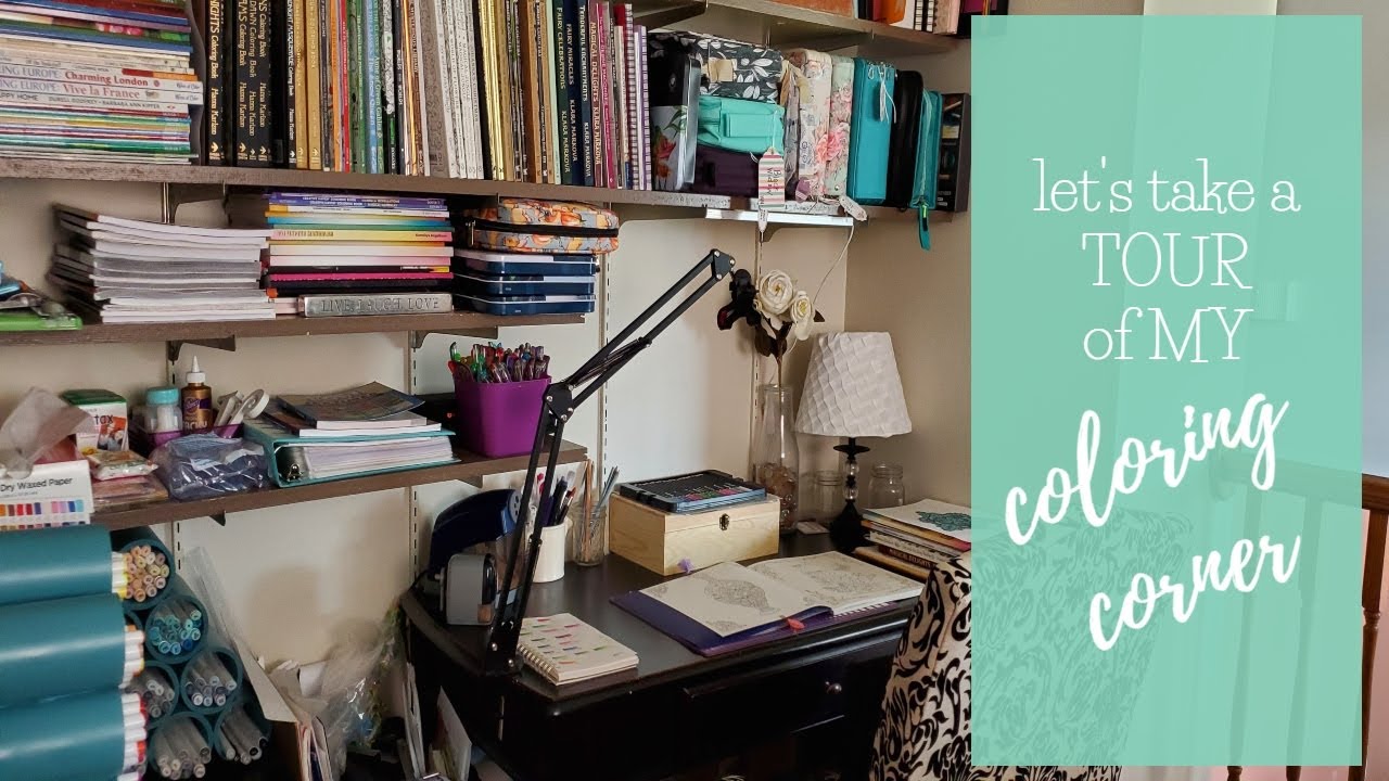 Take a Tour of My Coloring Corner