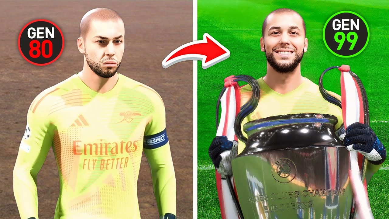 Je deviens GARDIEN DE BUT sur FC 25 !