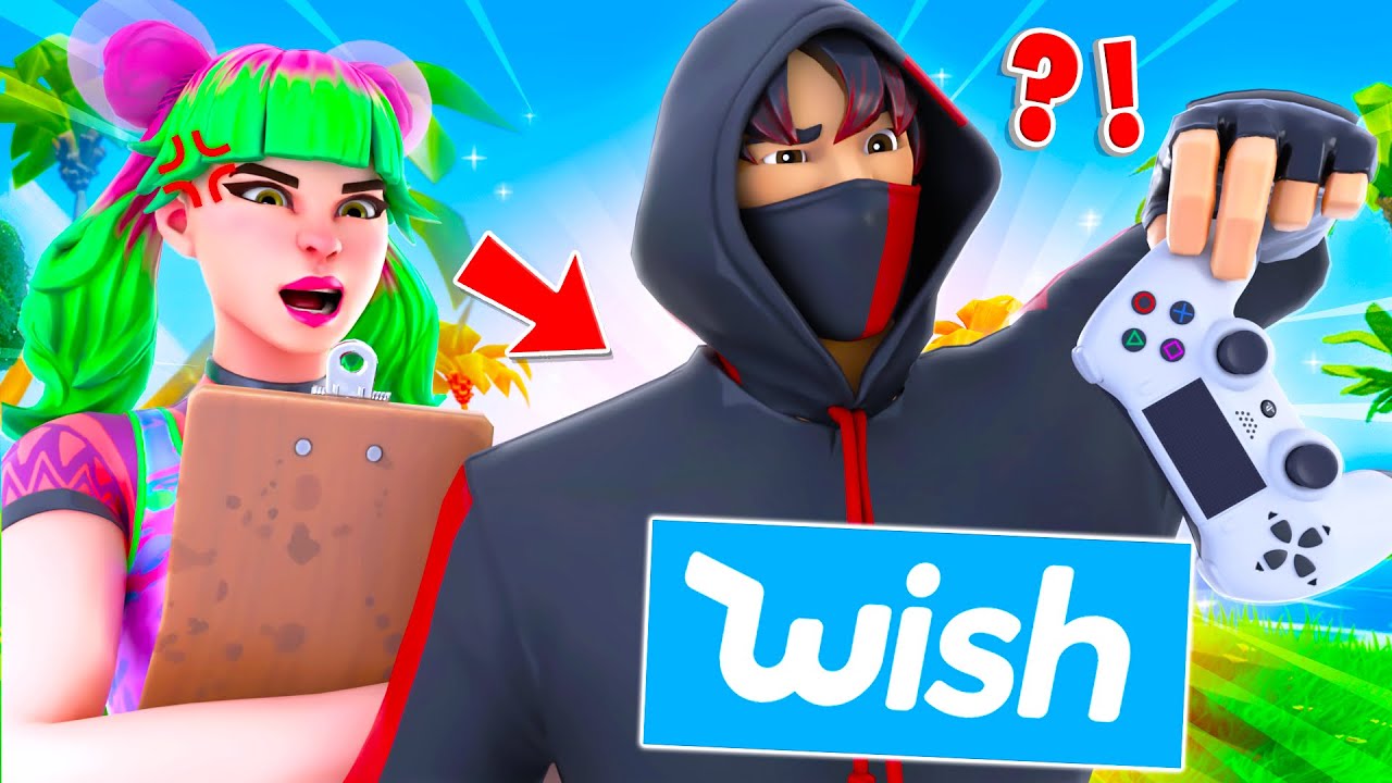 OMG 😱 ich hab FORTNITE TRAINING auf WISH bestellt und das ist passiert...