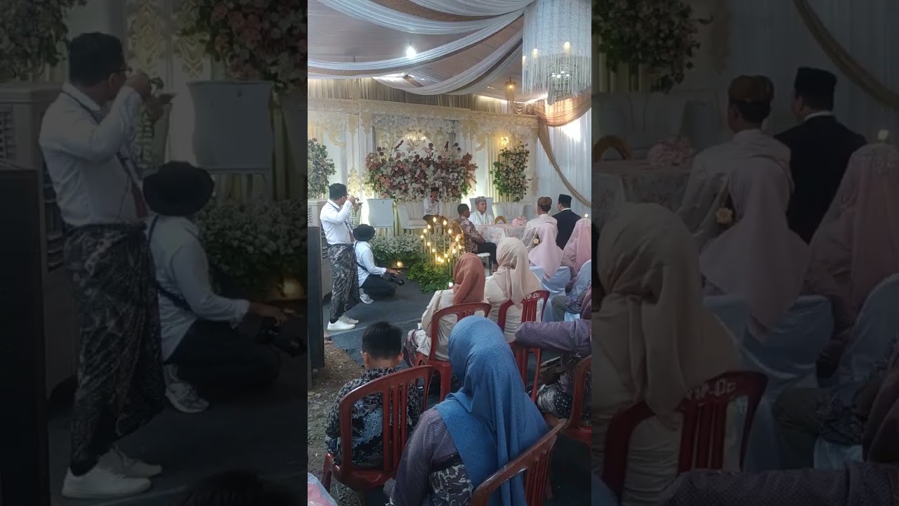 Qori viral diacara nikahan, surat  An-nur ayat 32 dan  Ar-rum 21, nada viral 2024, ayat nikah