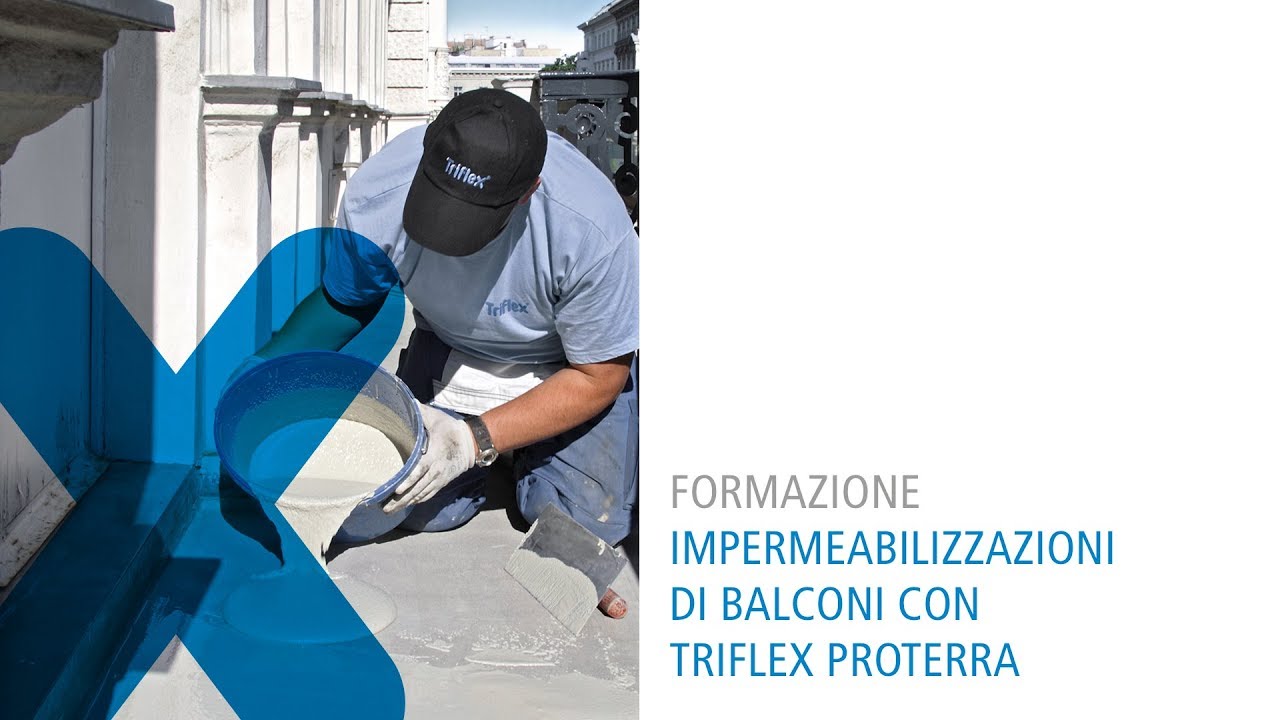Impermeabilizzazioni di balconi con Triflex ProTerra