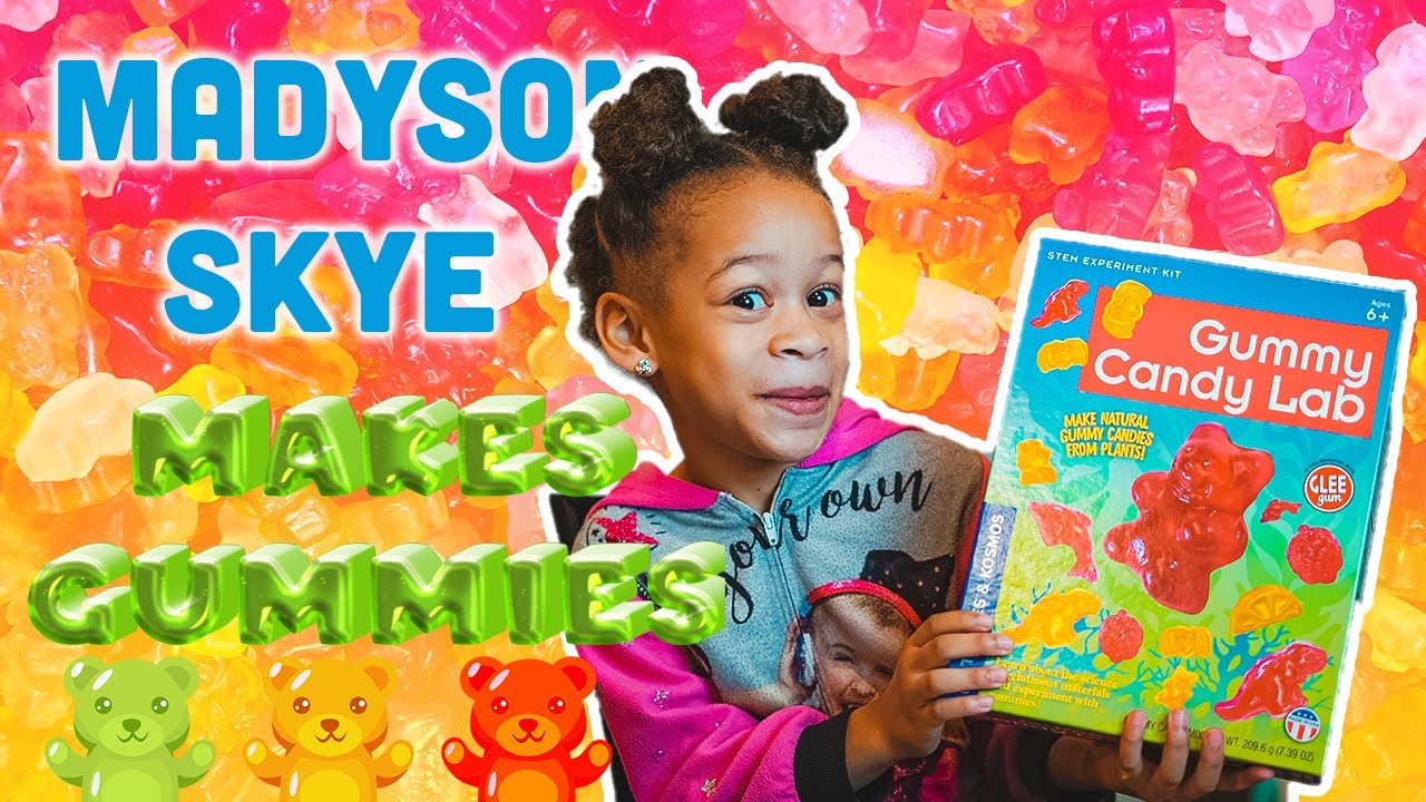 Madyson Skye MAKES GUMMIES!!! | Gummy Candy Lab How-to