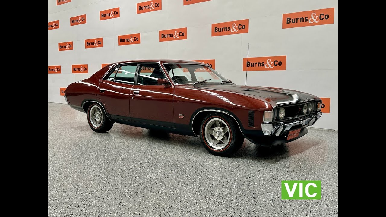 1972 Ford Falcon XA GT 351 V8 Manual Sedan