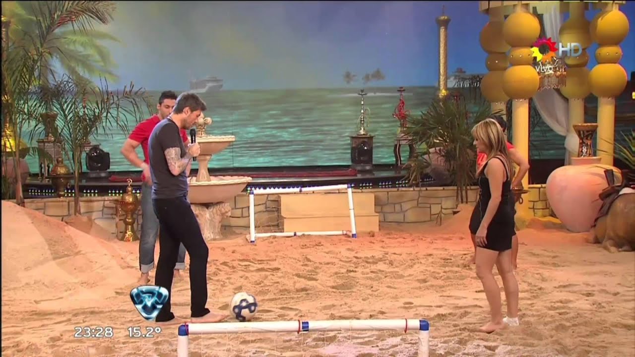 TITO SPERANZA - FUTBOL PLAYA PARTE 1 - BAILANDO 2012 FULL HD