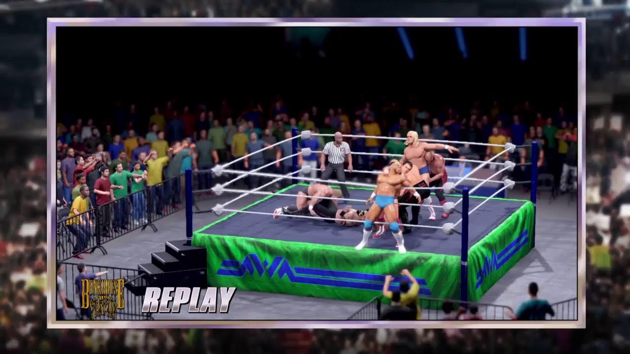 Golden Era Wrestling Bunkhouse Stamped(WWF/NWA/WCW)