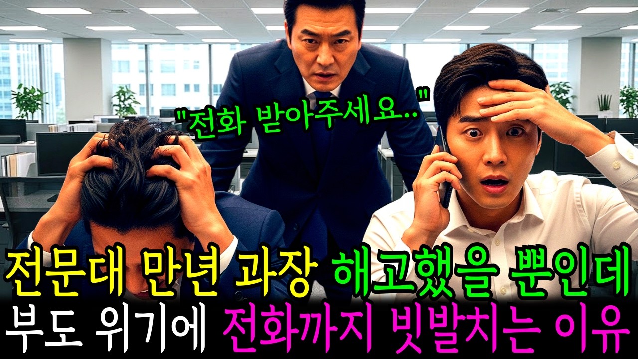 전문대 만년 과장 한 명 해고했을 뿐인데, 부도 위기에 전화까지 빗발치게 된 충격적인 이유