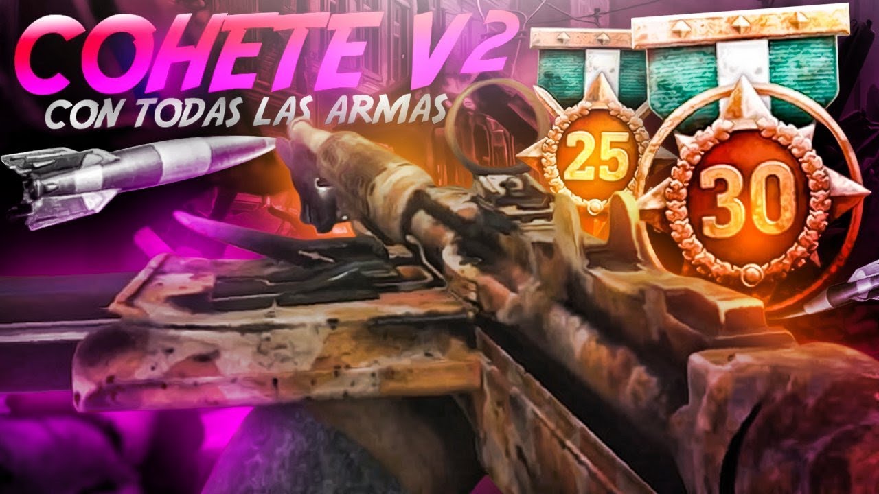 ESTE ARMA NO es NORMAL!! ROAD TO COHETE V2 CON TODAS LAS ARMAS