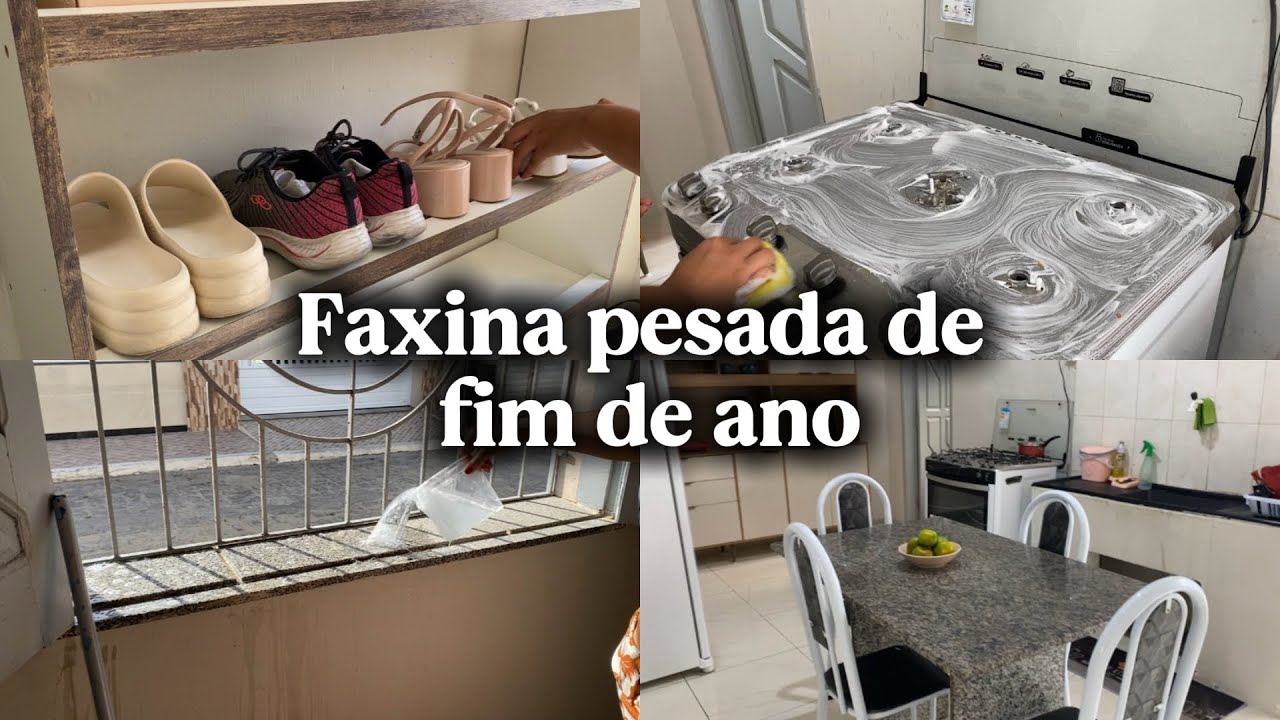 Última faxina de 2025, faxina completa na casa morando sozinha! 🏠🚿✨