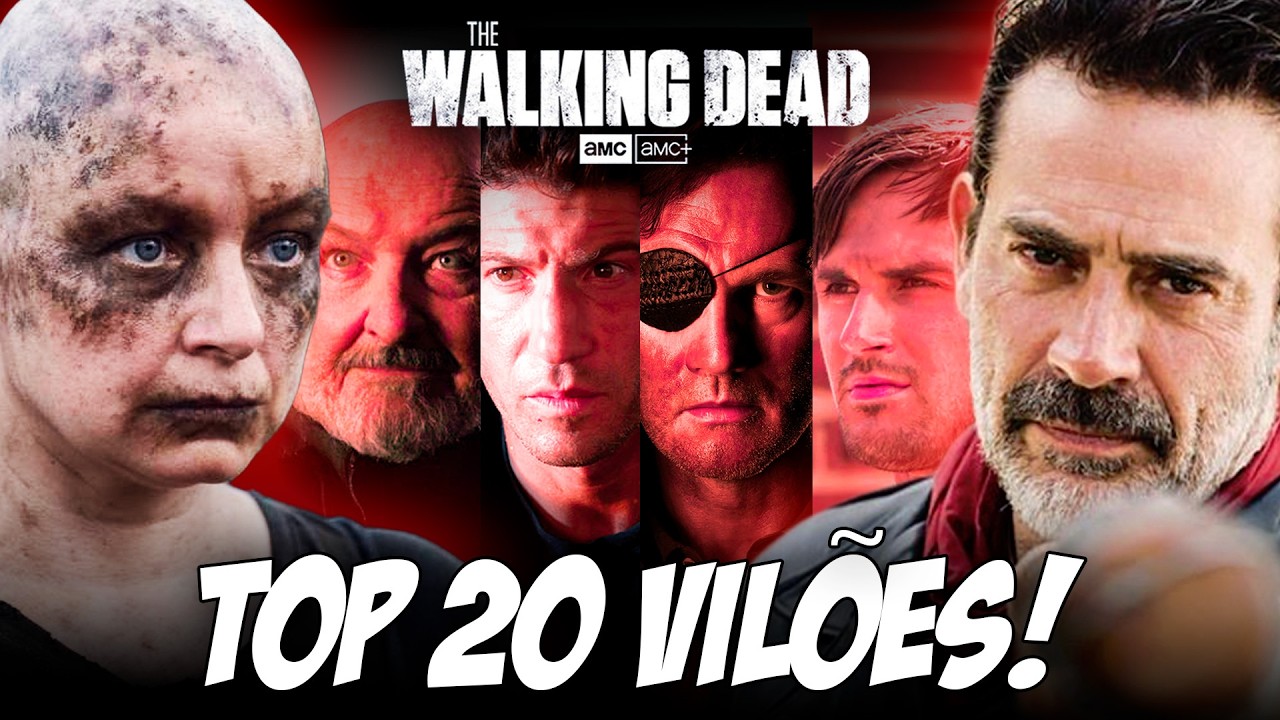 OS 20 MELHORES VILÕES DE THE WALKING DEAD!