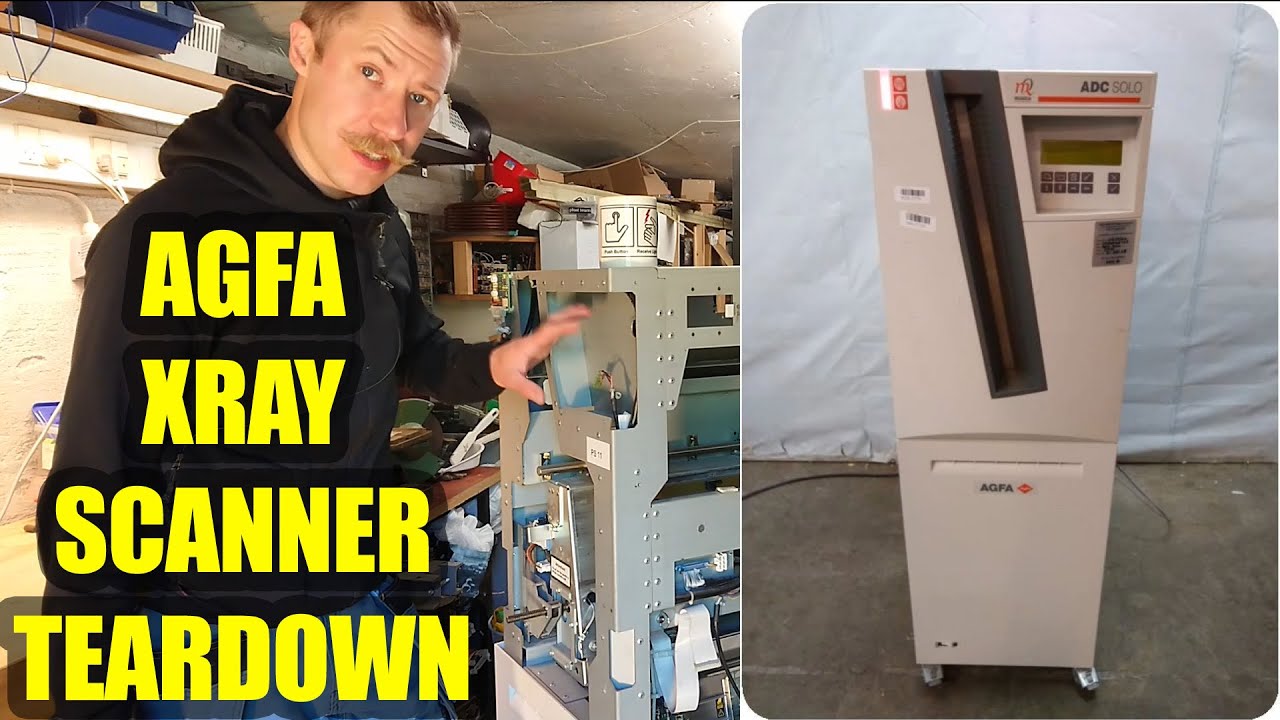 AGFA ADC 5155 XRAY Scanner Teardown (Part 1 of 4)