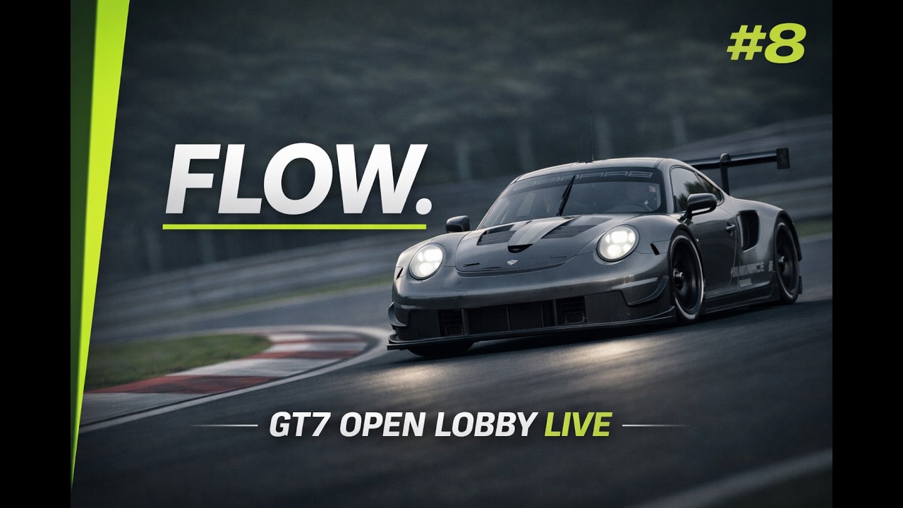 Flow. |GT7 Oppen Lobby LIVE #8