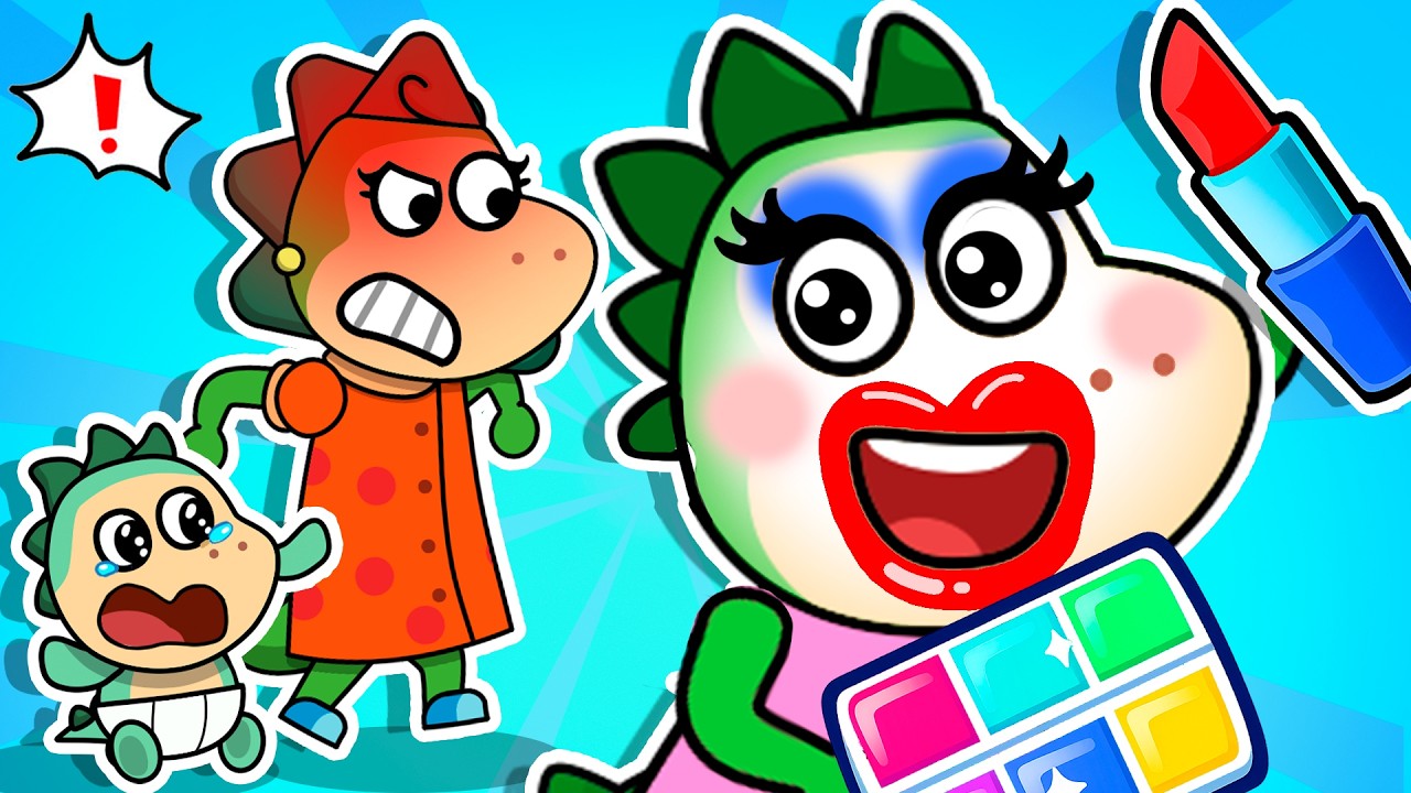 🫣Sparkle’s Makeup Mishap! 💄😱 Play Safe 🤡Rules and Good Behavior🔥Fire Spike Kids Stories