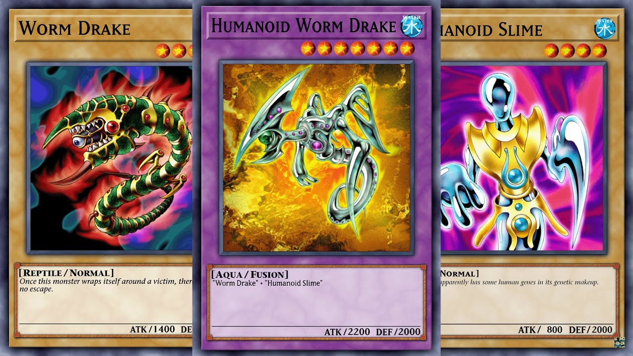 Yu Gi Oh! Power Of Chaos JOEY THE PASSION HUMANOID WORM DARKE DECK