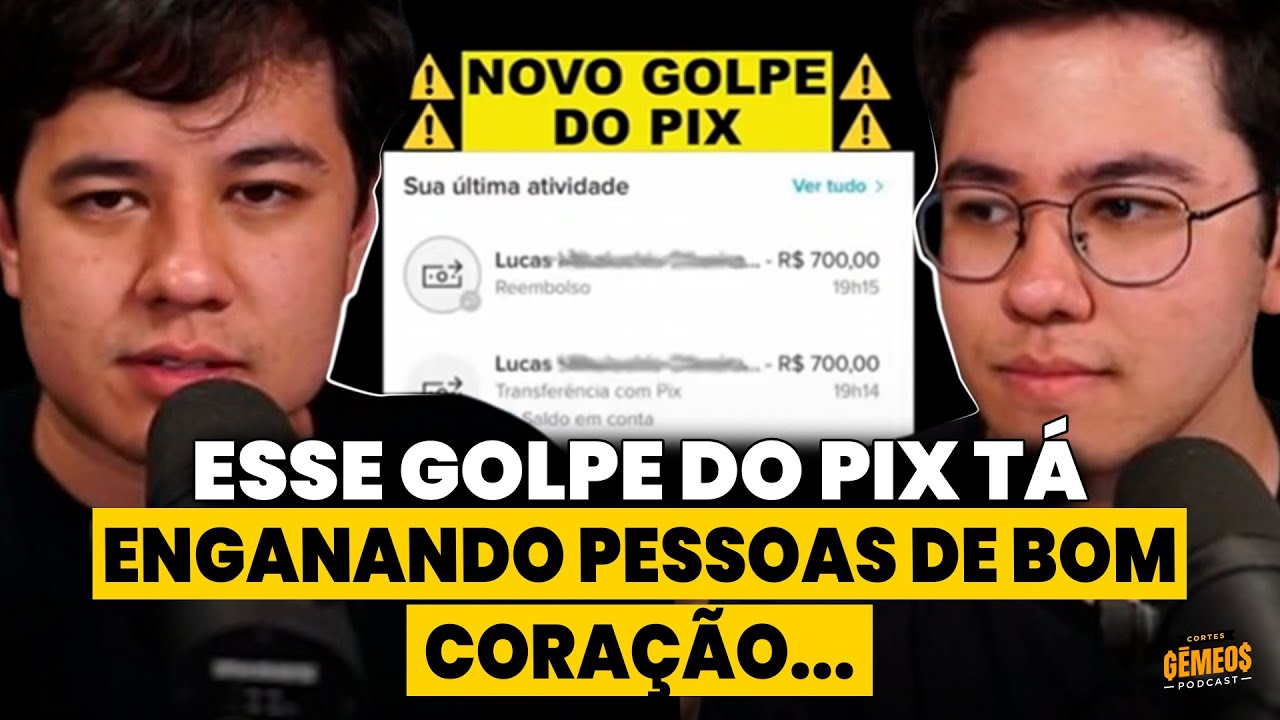 NOVO GOLPE DO PIX 2026! SEM AMEAÇA, SEM ROUBAR SENHA!