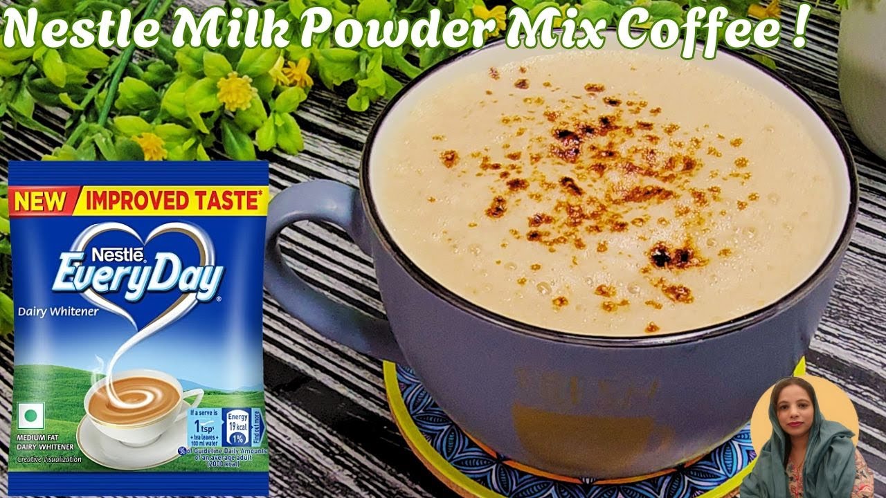Nestle EveryDay Milk Powder Coffee Recipe | Milk Powder Coffee | How to Make Coffee from Milk Powder