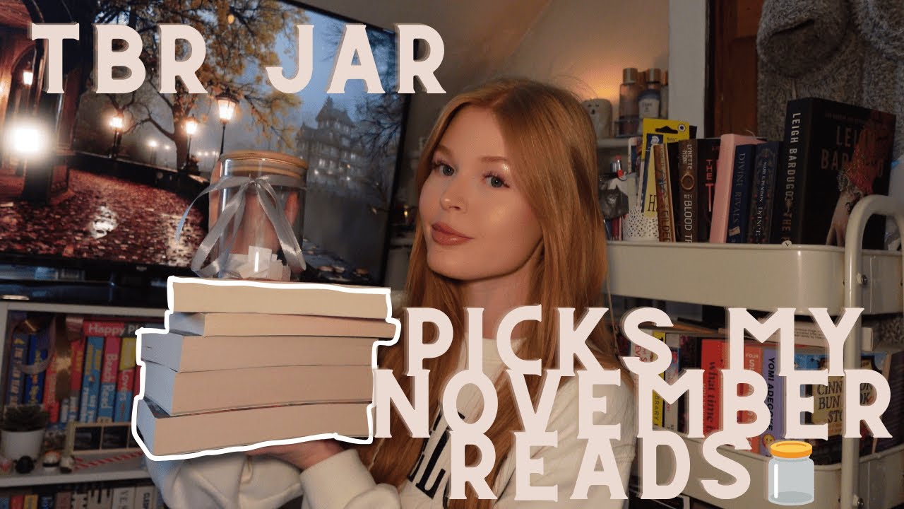 TBR Jar Prompts Pick my November Reads📖🫙🫶🏼