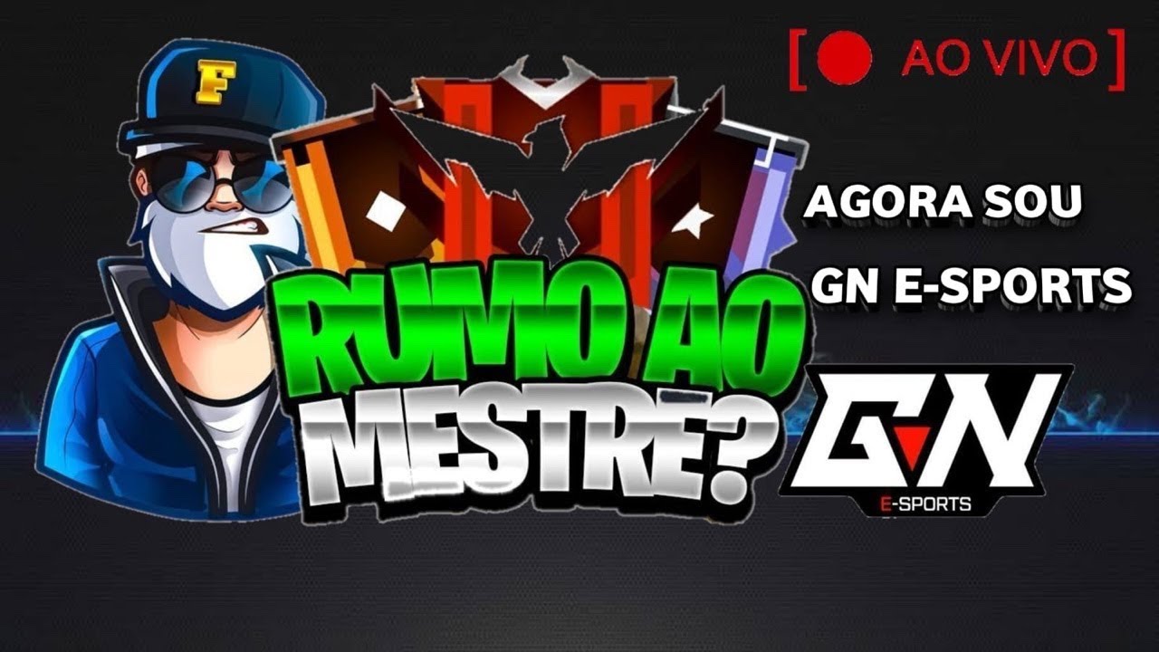 FREE FIRE AO VIVO 🔴 AGORA SOU GN E-SPORTS 🔥