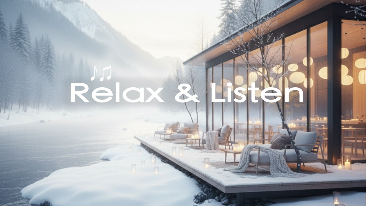 [Playlist] ☕ A Spring Café as Winter Fades 🎶 | Winter Lo-Fi Piano Café Music | Music for Working