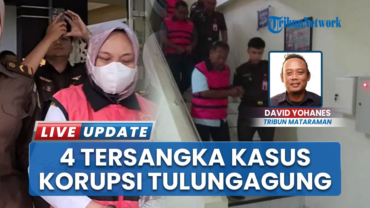 Kejari Tulungagung Tahan 4 Tersangka Korupsi Dana Desa & SKTM RSUD, Negara Rugi Rp 5,8 Miliar