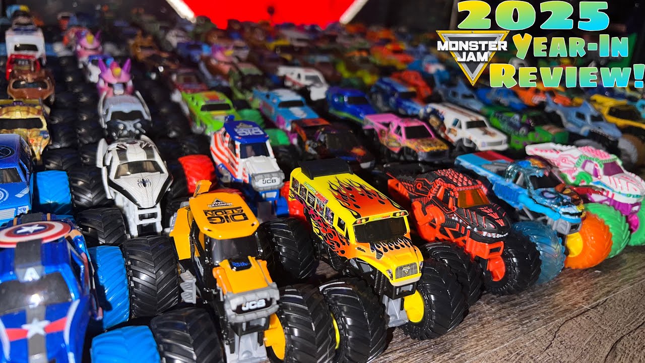 Обзор Spin Master Monster Jam 2025!