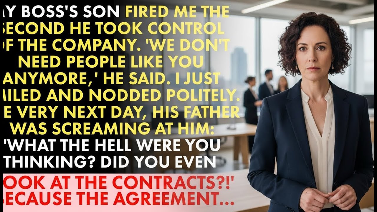 I Got Fired by My Boss’s Son Until His Father Found Out What He Did | He Regretted It Instantly