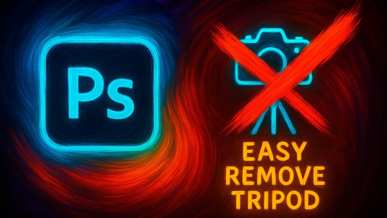 How to patch or remove tripode from nadir 360 panorama in Photoshop with PanoFlatten