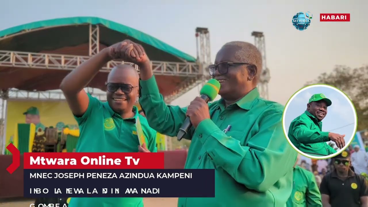 UZINDUZI WA KAMPENI ZA CCM JIMBO LA NEWALA MJINI MNEC JOSEPH PENEZA AZINDUA RASMI 