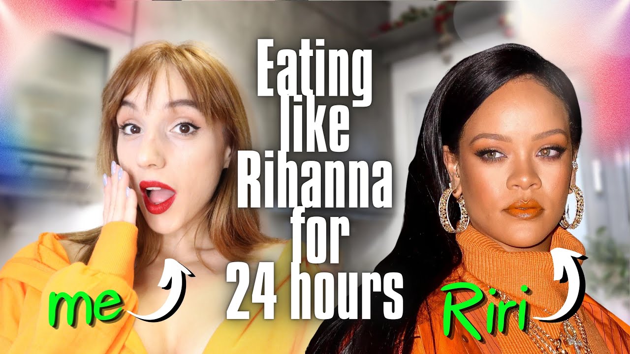 Τρώω σαν την RIHANNA για 24 ώρες | Marianna Grfld