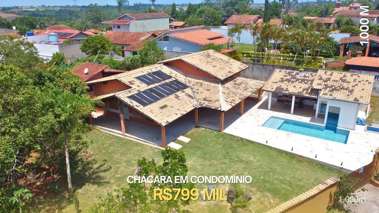 VENDIDA - Casa de Campo em Condomínio em Ibiúna Conforto, Lazer e Segurança