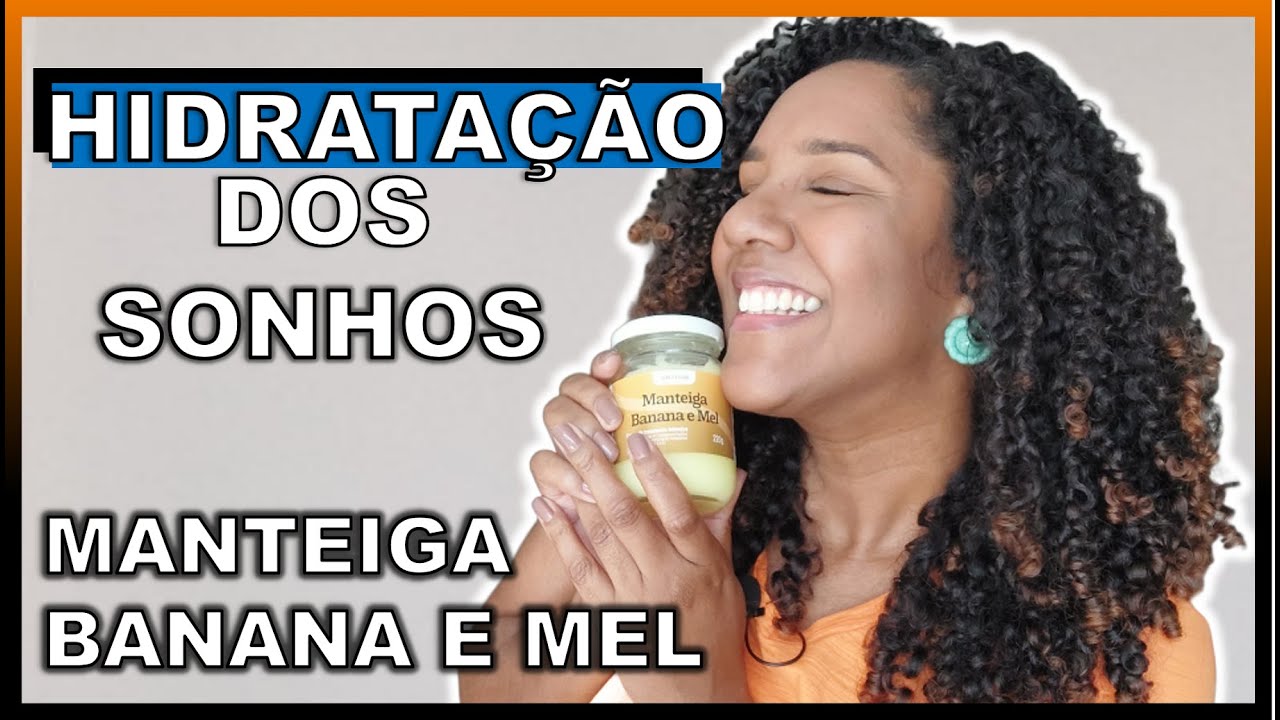 MANTEIGA DE BANANA E MEL SOFT HAIR - MÁSCARA LOW POO
